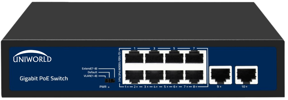 9+2 Port PoE