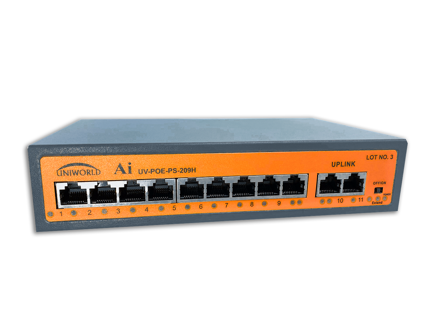 9 +2 Port 250m POE Switch (Built - in)