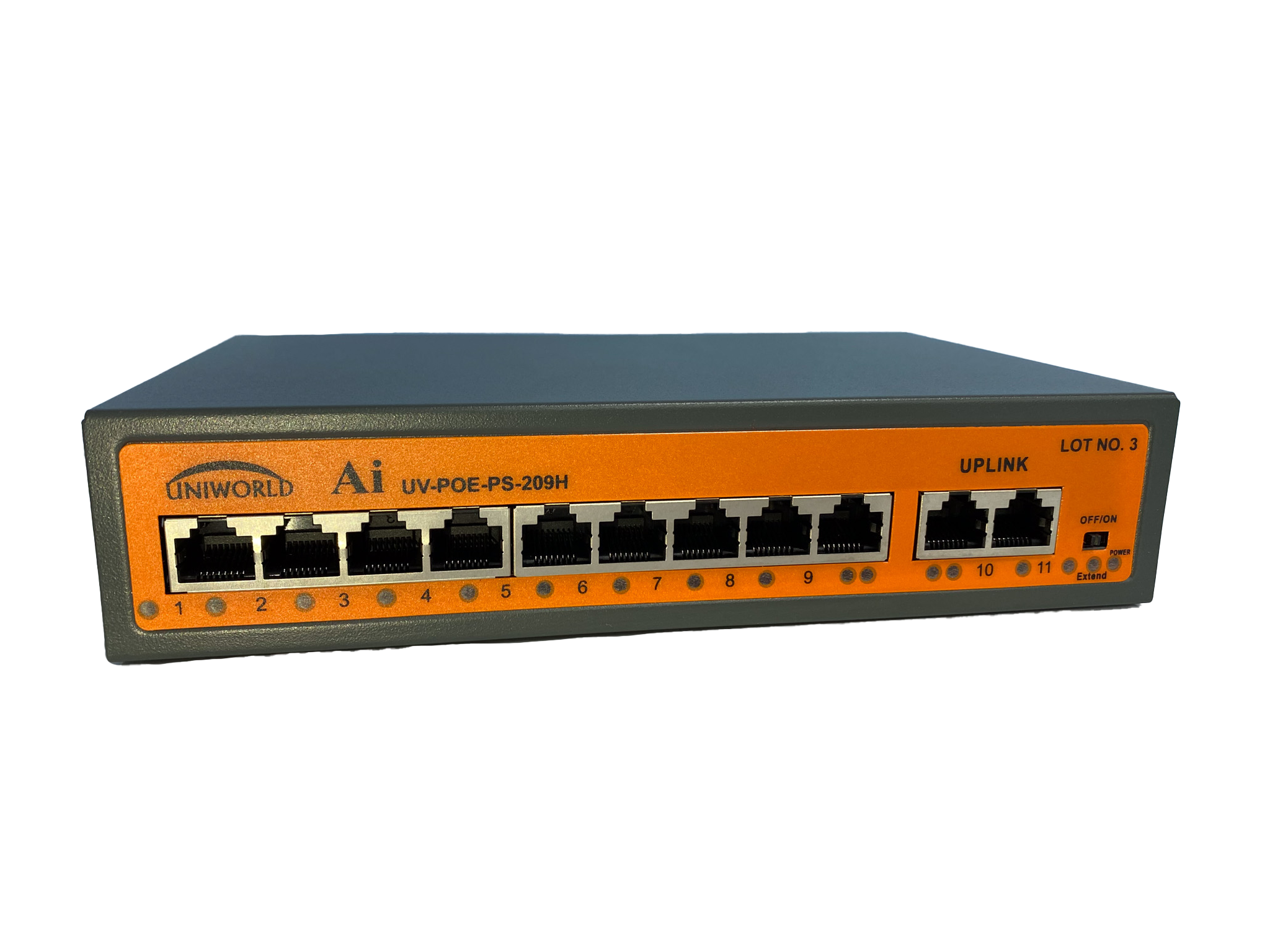 9 +2 Port 250m POE Switch (Built - in)