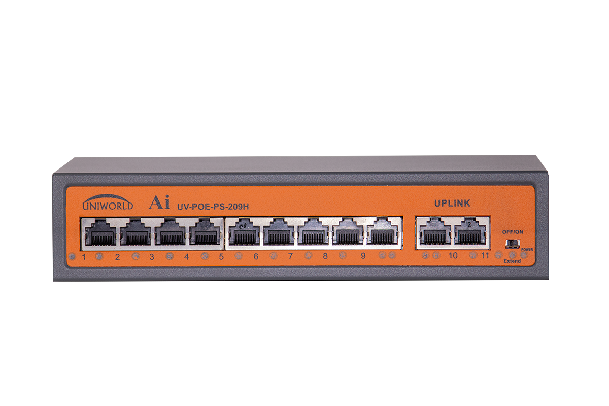 9 +2 Port POE Switch