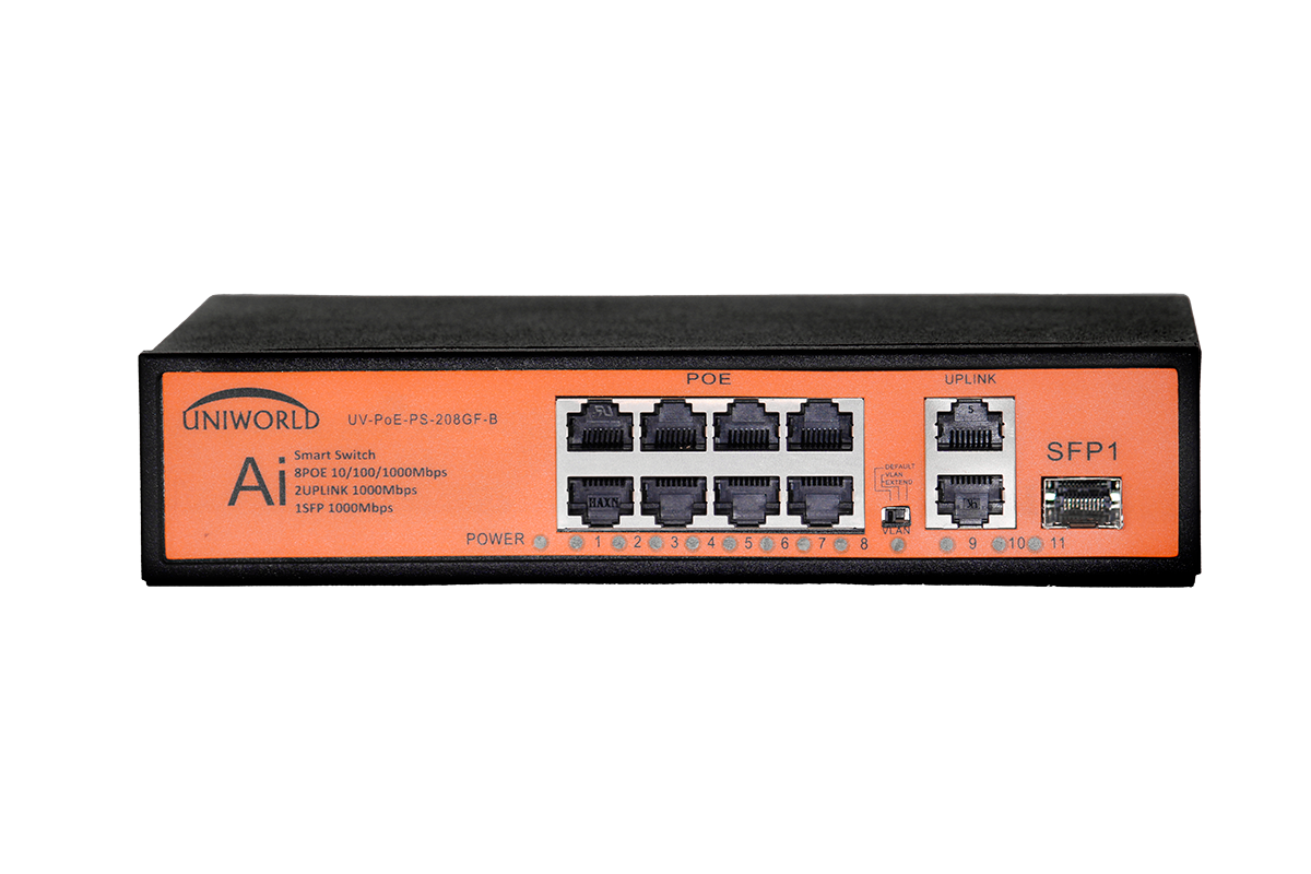 8GE+2GE+1SFP Ai SMART POE SWITCH